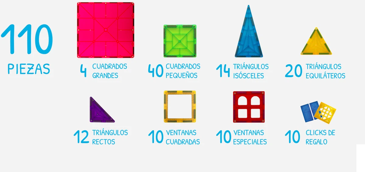 Braintoys Imanix 110 pzas - Imagen 3