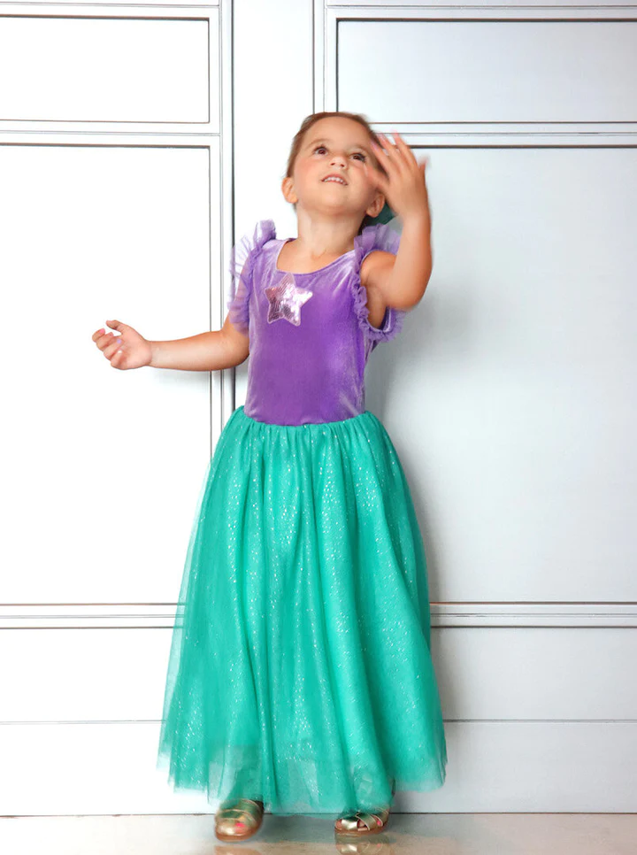 Vestido de princesa sirena - Imagen 6