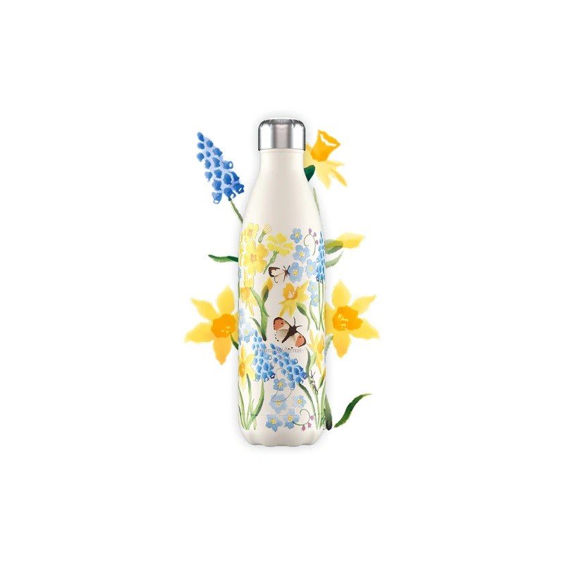 Botella termo tropical loros y flores 500 ml Chilly´s – Más color