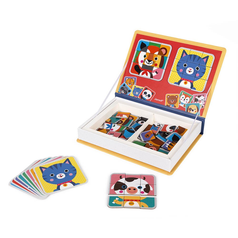 MAGNETI'BOOK MIX & MATCH ANIMALES, 72 IMANES - Imagen 3