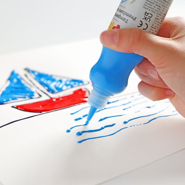 TEMPERA ALTA CALIDAD. COLORES VIVOS - Imagen 3