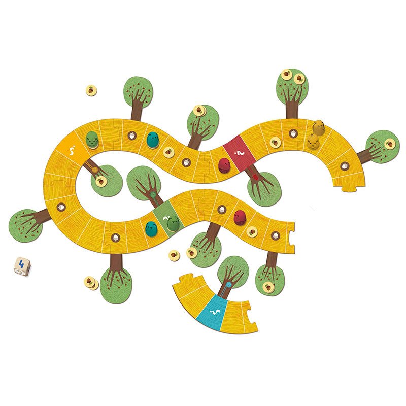 Win Win Winter - juego de estrategia familiar para 2-4 jugadores - Imagen 3