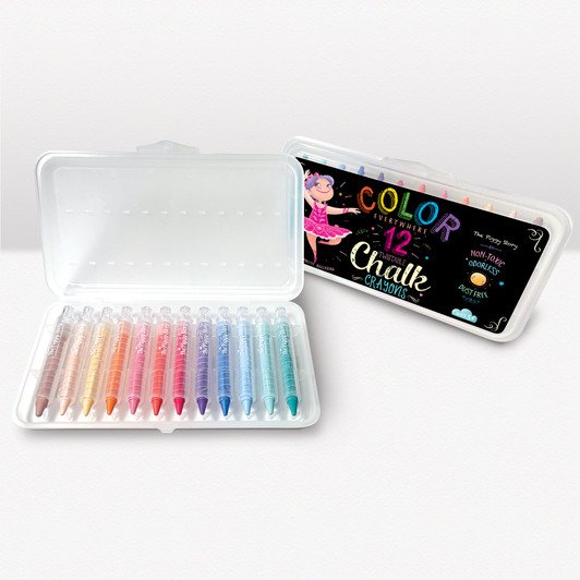 Color Everywhere Chalk Crayons - Aventura espacial. Ceras Tiza. - Imagen 4