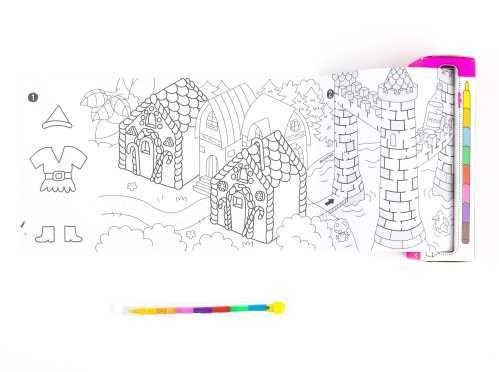 JUEGO DE BOLSILLO OMY PARA COLOREAR MAGIC + 8 PINTURAs - Imagen 3