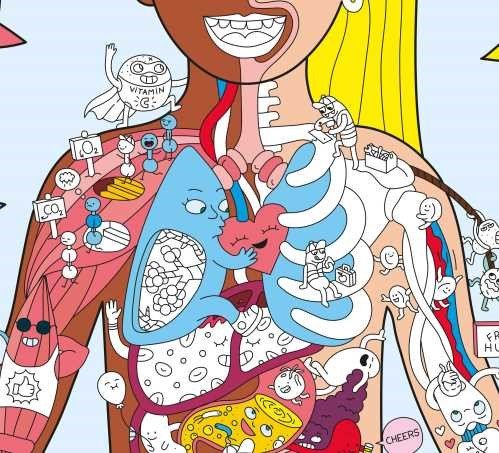 POSTER XL OMY MY BODY + PEGATINAS - Imagen 6