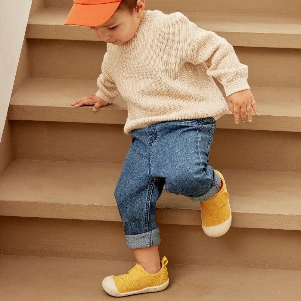 Attipas KNIT SNEAKER MUSTARD - Imagen 3
