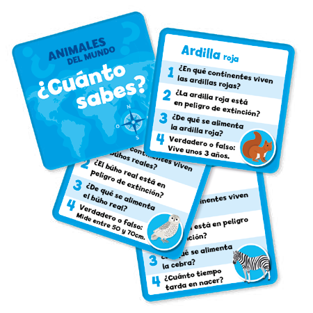 Kit globo terráqueo hinchable ANIMALES DEL MUNDO - Imagen 5