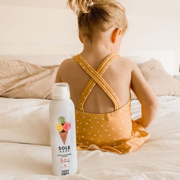 Crema Solar SPF50+ de Mammababy (Sole Baby 50) - 150ml Protector solar SPF 50 + Eco Reef - Imagen 3