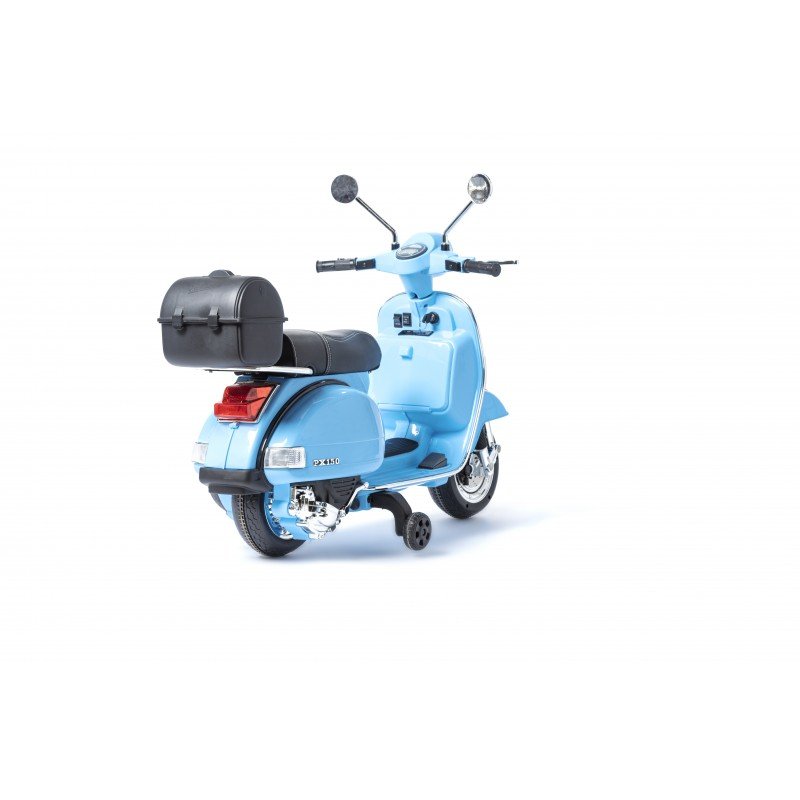 VESPA CLÁSICA OFICIAL 12V LICENCIA PIAGGIO Azul. - Imagen 5