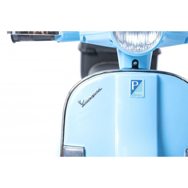 VESPA CLÁSICA OFICIAL 12V LICENCIA PIAGGIO Azul. - Imagen 6