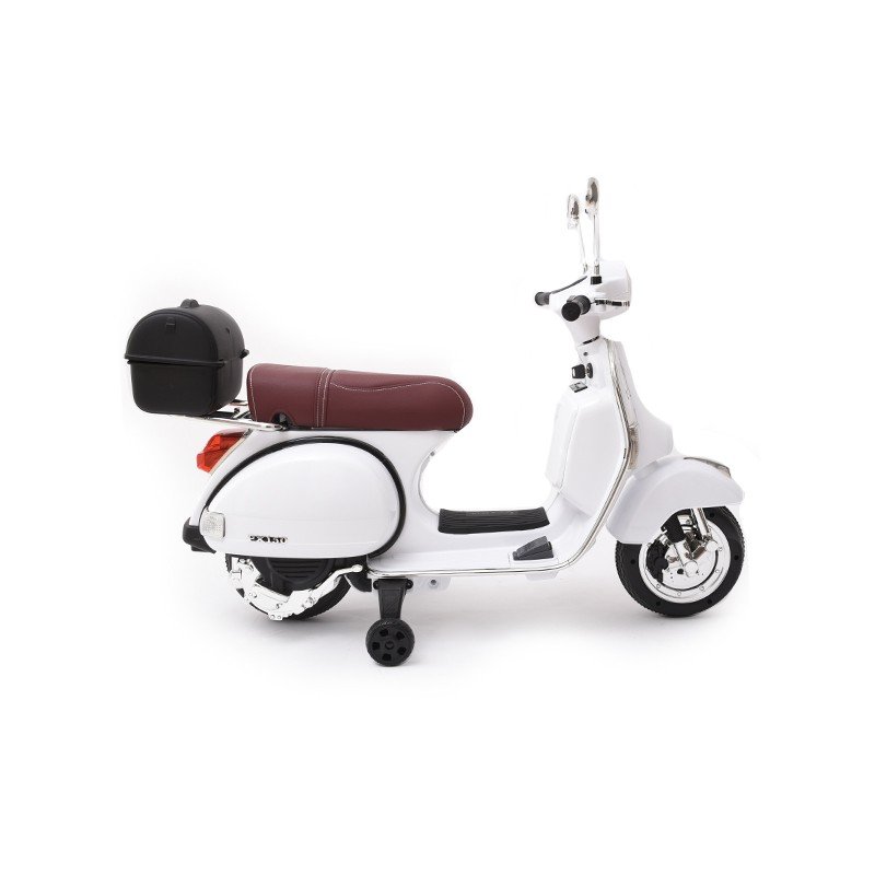 VESPA CLÁSICA OFICIAL 12V LICENCIA PIAGGIO Blanca - Imagen 7