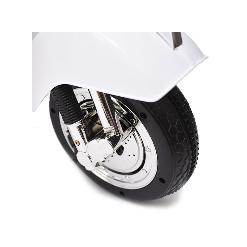 VESPA CLÁSICA OFICIAL 12V LICENCIA PIAGGIO Blanca - Imagen 9
