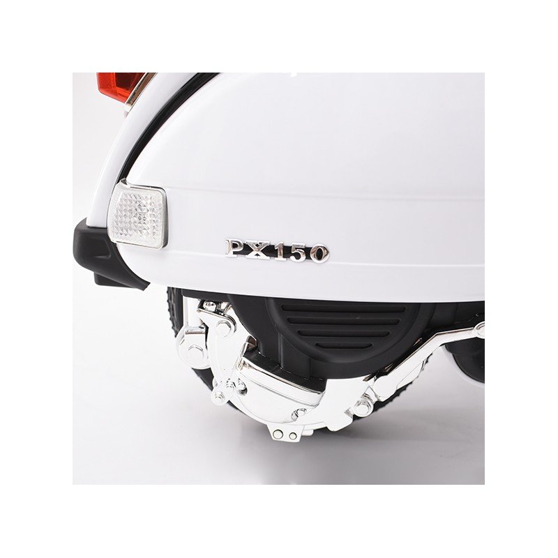 VESPA CLÁSICA OFICIAL 12V LICENCIA PIAGGIO Blanca - Imagen 10