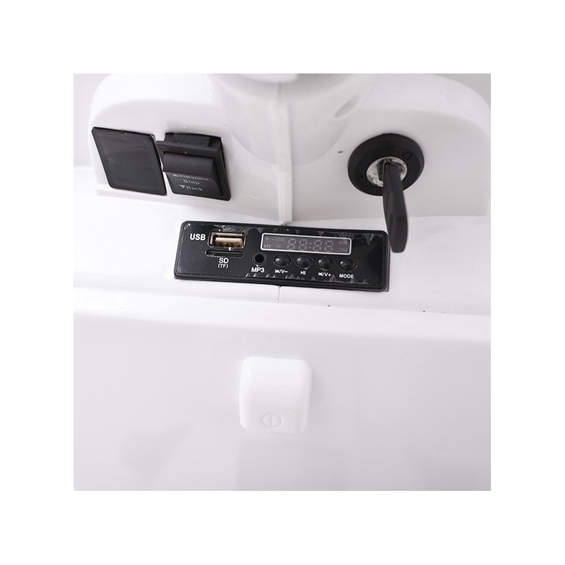 VESPA CLÁSICA OFICIAL 12V LICENCIA PIAGGIO Blanca - Imagen 12