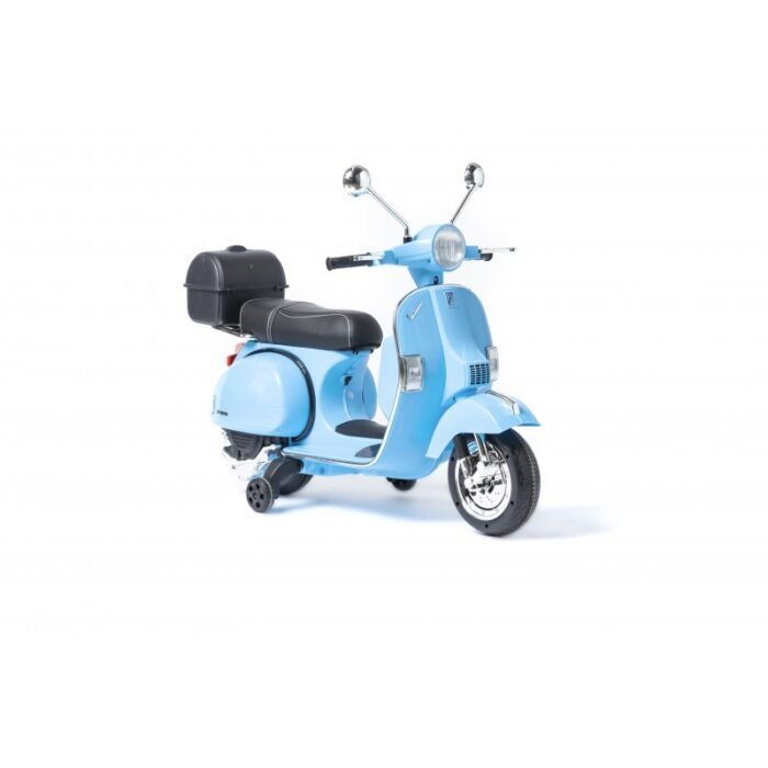 VESPA CLÁSICA OFICIAL 12V LICENCIA PIAGGIO Azul.