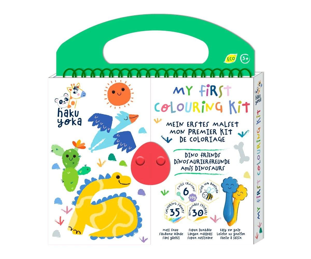 Mi primer kit para colorear-Amigos de los dinosaurios. - Imagen 5