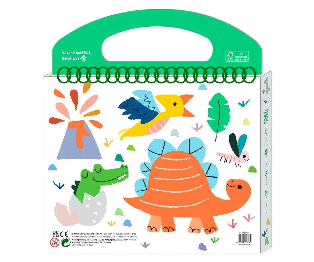 Mi primer kit para colorear-Amigos de los dinosaurios. - Imagen 3