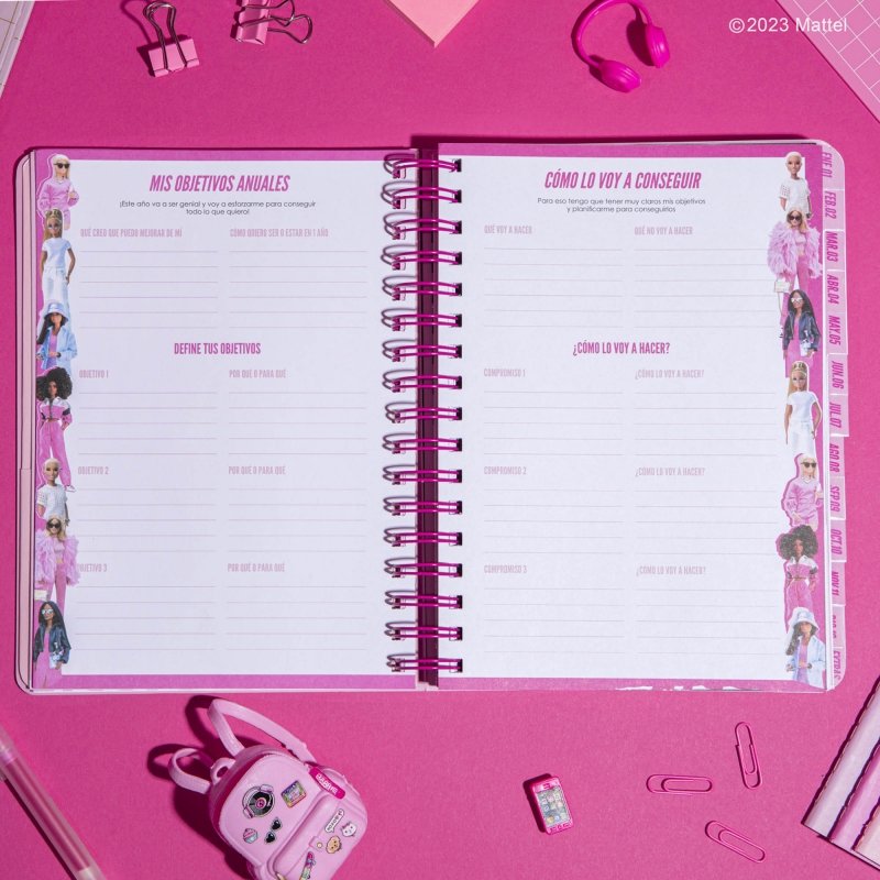 Agenda planner 2024 YATP "BarbieTM" - Imagen 6