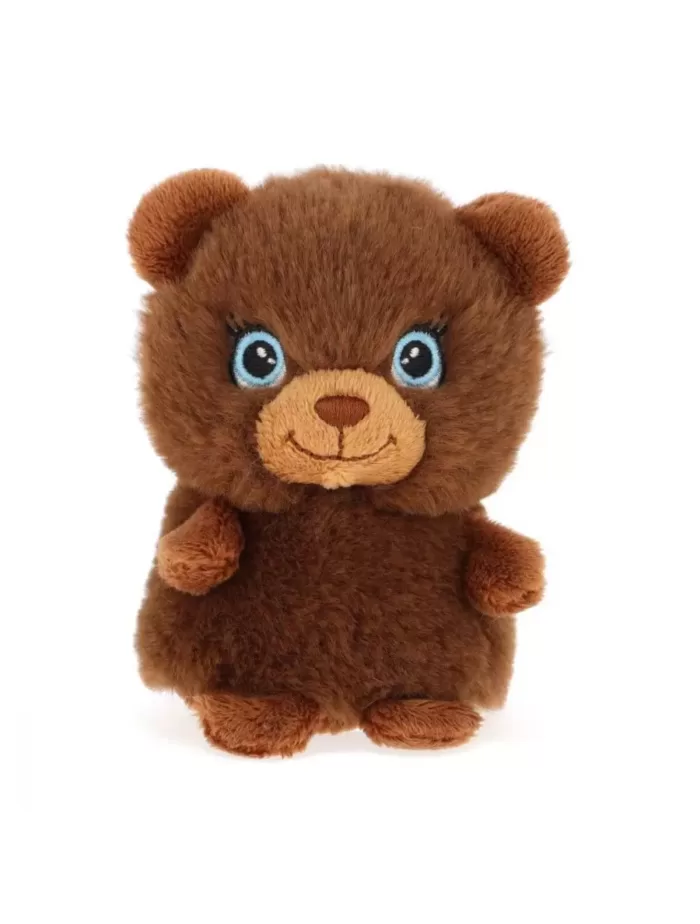 Peluche Ours Polaire Keel Toys 18cm - 100% Recyclée, Lavable, Normes UE - Douce Et Écologique