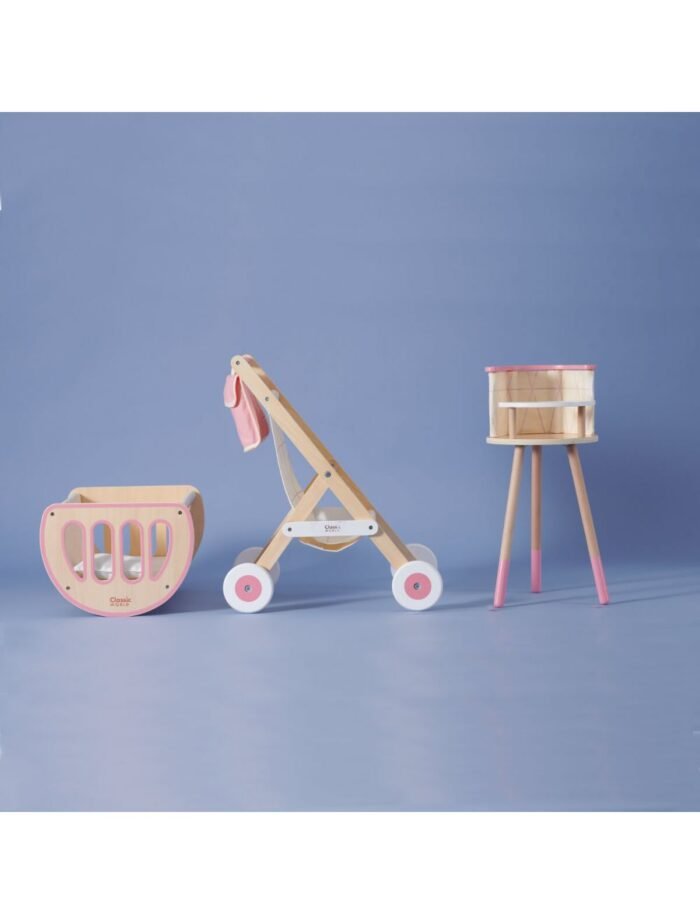 Silla de paseo moderna para muñecas - Imagen 3