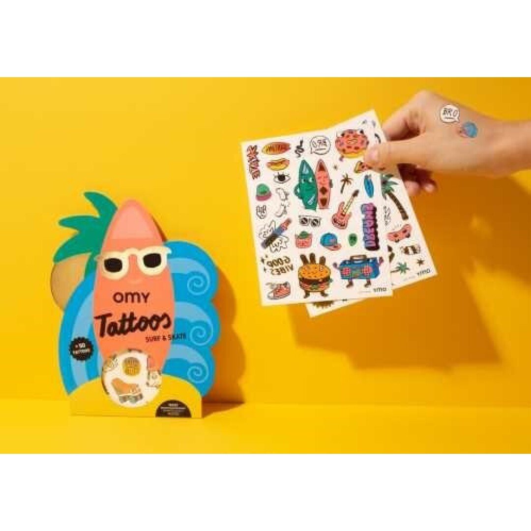 TATTOOS OMY SURF & SKATE - Imagen 3