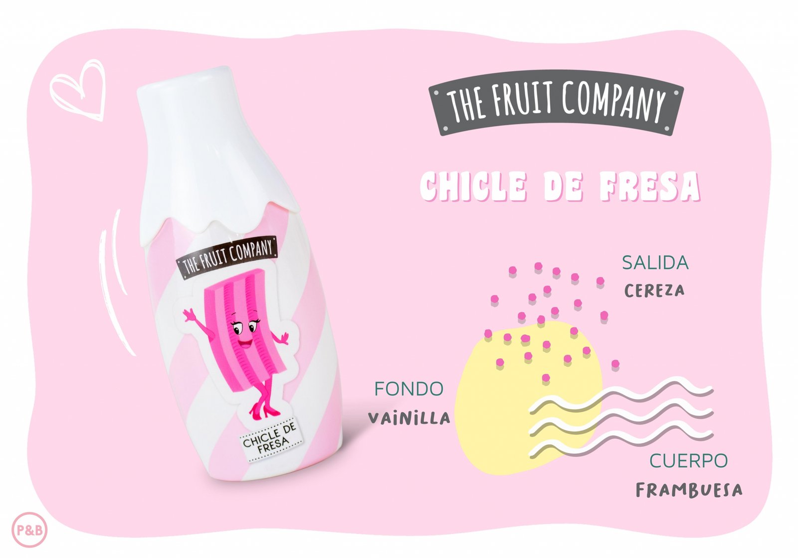 COLONIA CHICLE DE FRESA THE FRUIT COMPANY - Imagen 4