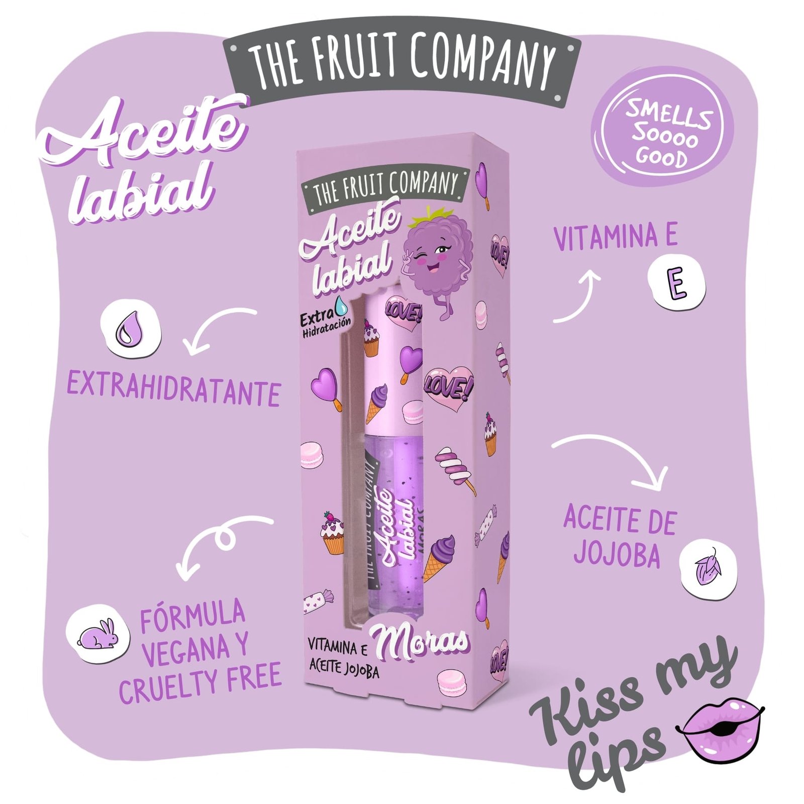 Aceite Labial Moras - Imagen 3
