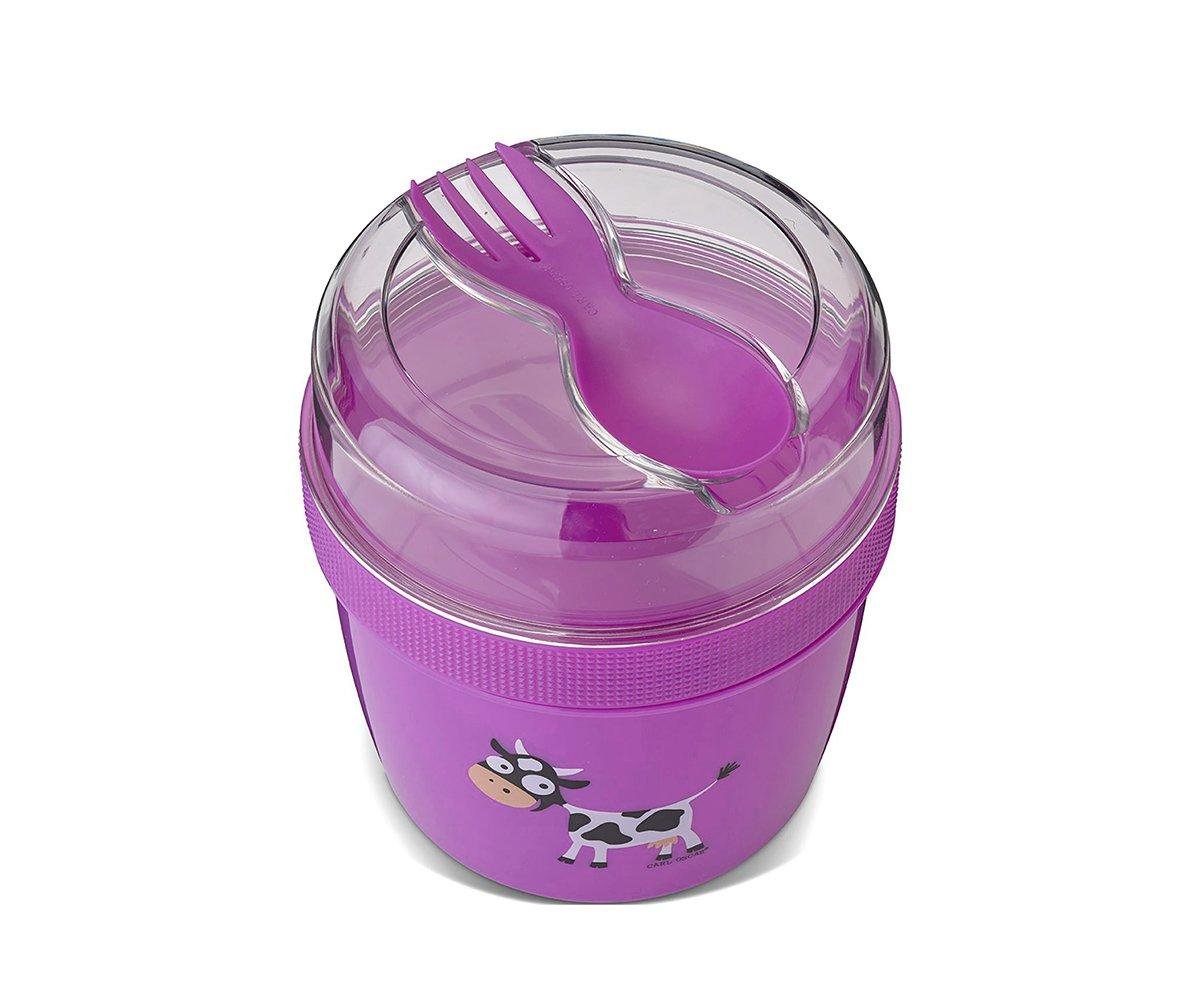 Fiambrera Snack N'ice Cup L Purple - Imagen 3