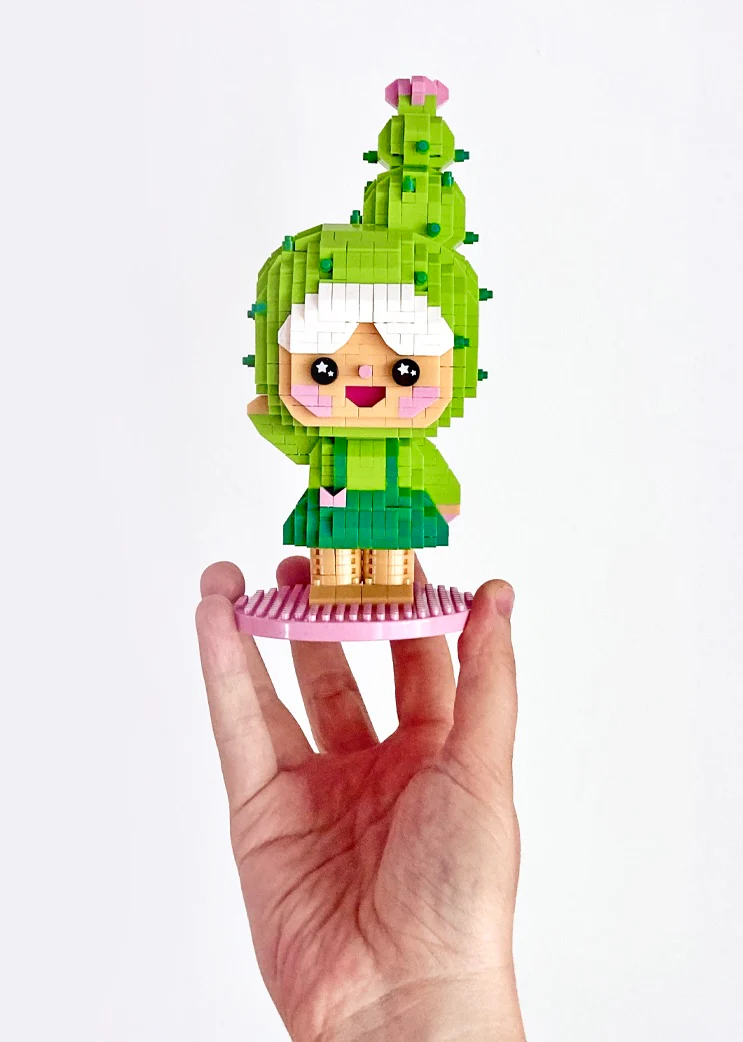 Miniladrillos para crecer niña. Momijii - Imagen 6