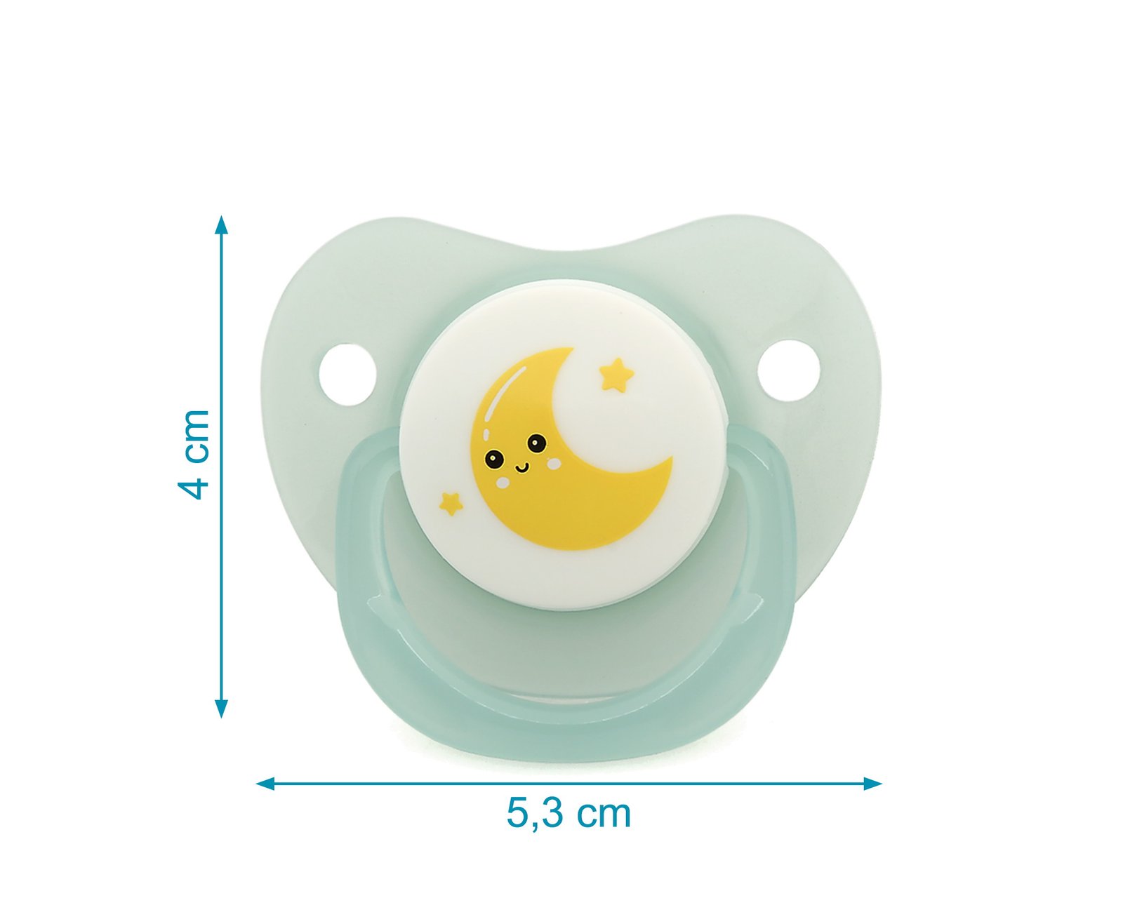 SET DE 2 CHUPETES NOCTURNOS GLOW IN DARK - Imagen 4