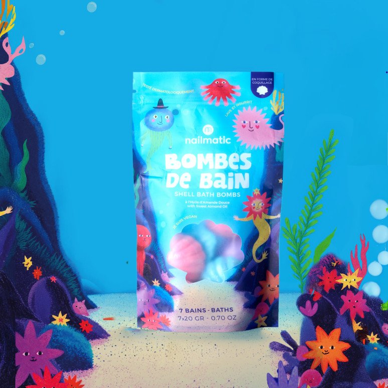 Bomba de baño Bombes de Bain Coquillage - Imagen 6