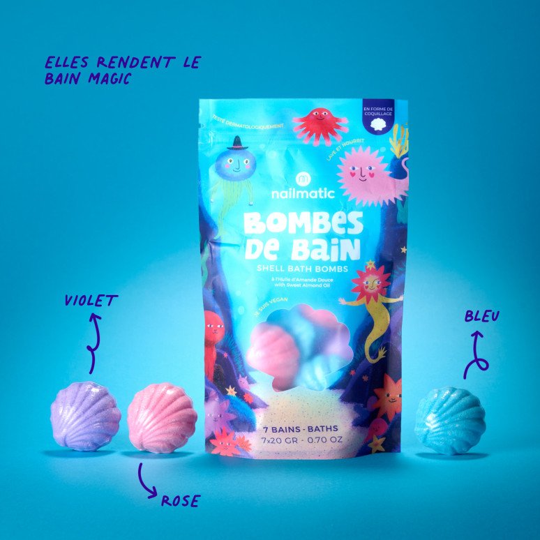 Bomba de baño Bombes de Bain Coquillage - Imagen 5