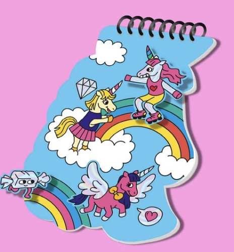 LIBRETA DE PEGATINAS UNICORNIO - Imagen 3