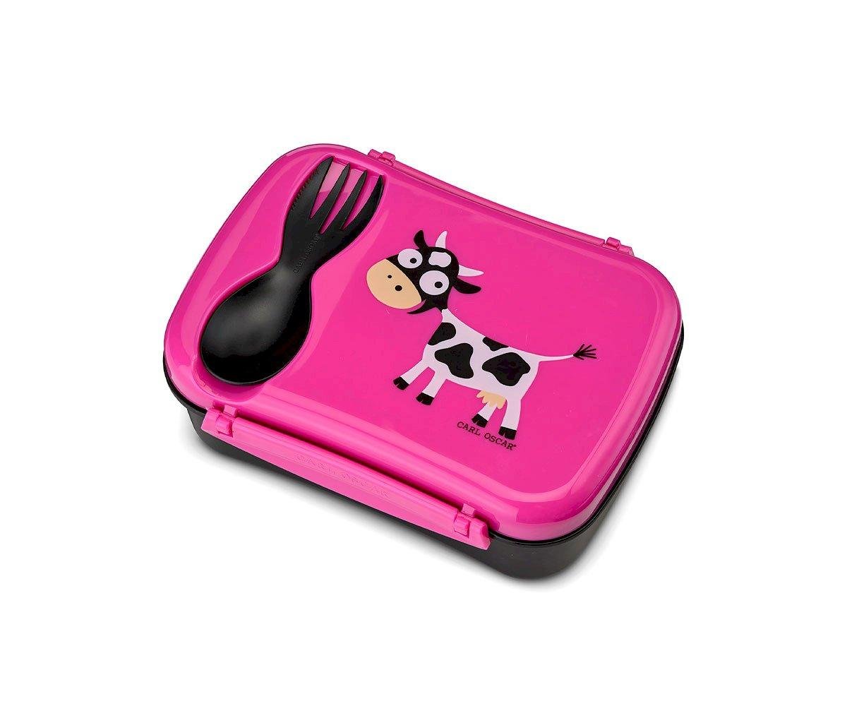 Caja de Almuerzo N'ice Box Kids Vaca Purple - Imagen 6