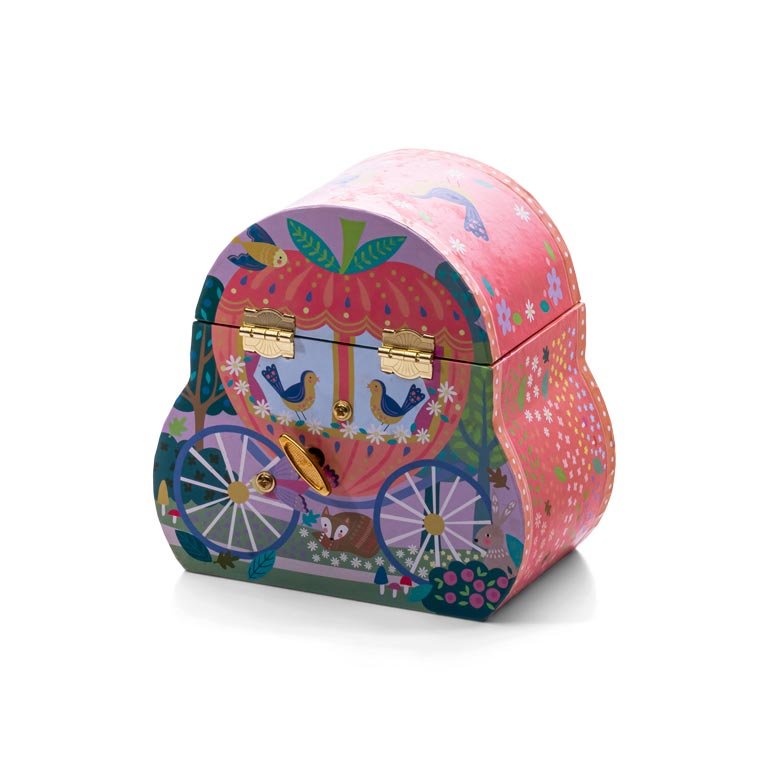 JOYERO MUSICAL CARRUAGE FAIRY TALE - Imagen 4