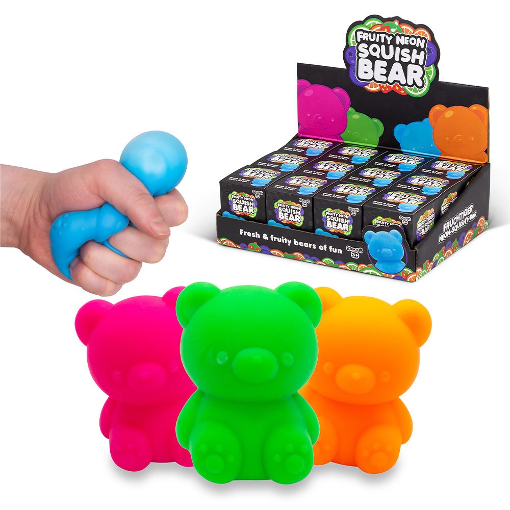SQUEZZE Ositos de peluche de neón con sabor a fruta - Imagen 3