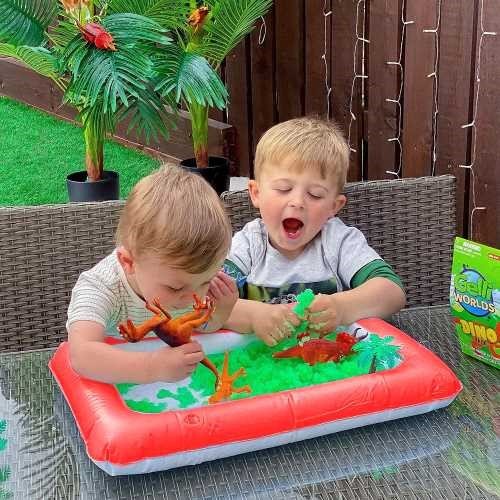 BANDEJA DE JUEGO INFLABLE ZIMPLI KIDS 40x25cm - Imagen 3