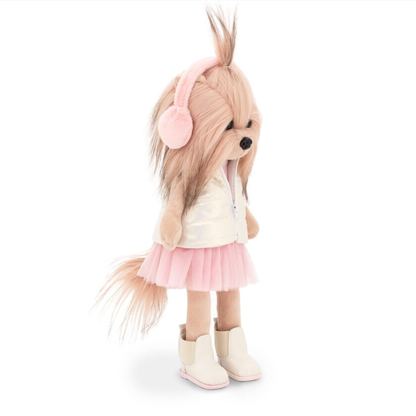 Peluche Lucky Doggy, Lucky Yoyo: Sueño rosa -38 cm - Imagen 6