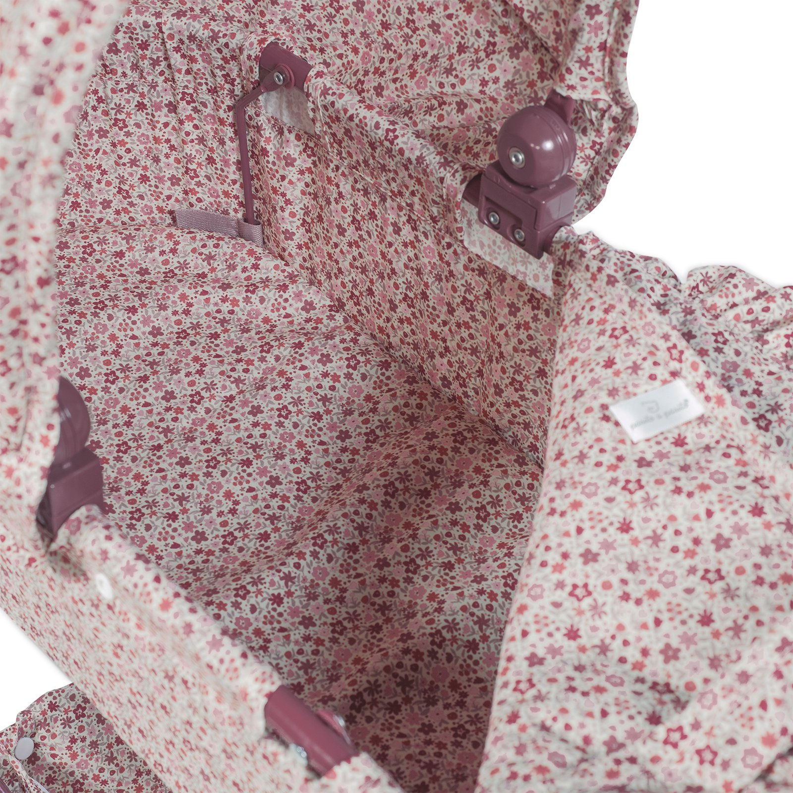 Cuco Ruedas Grandes Cherry Flores Pasito Pasito - Imagen 10