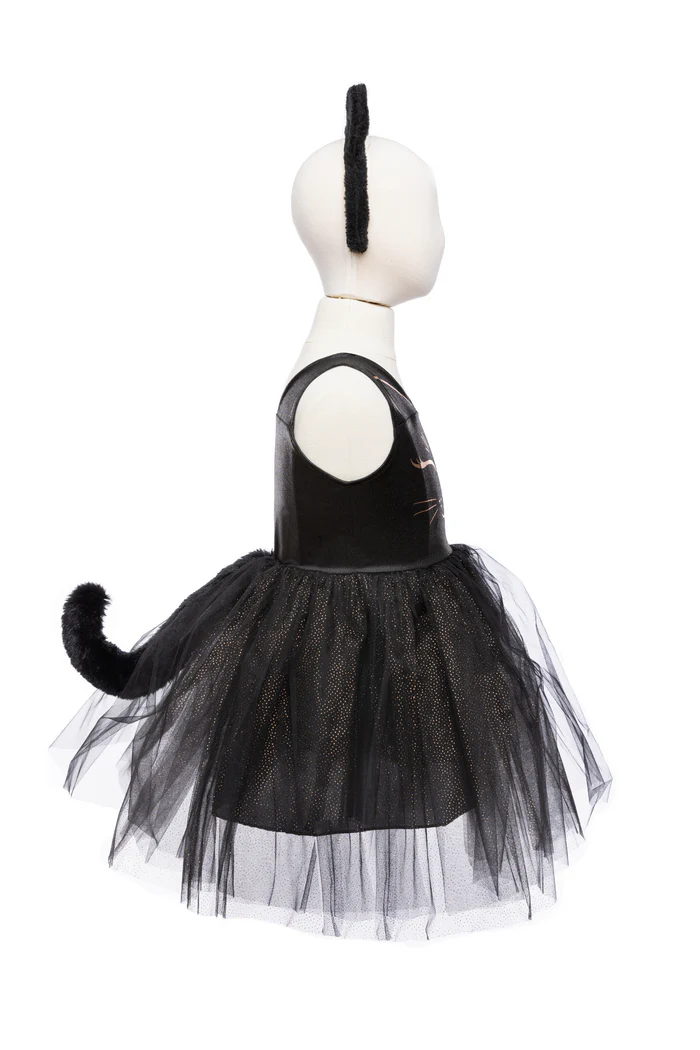 Vestido de gato negro con diadema (elegir talla) - Imagen 4