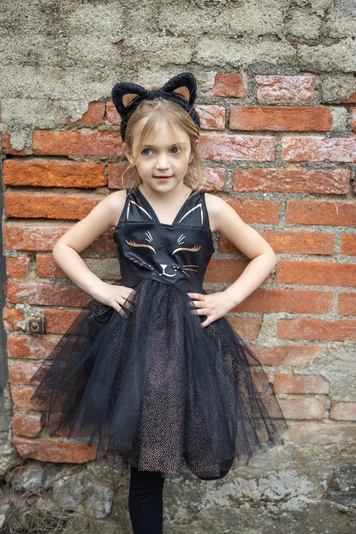 Vestido de gato negro con diadema (elegir talla) - Imagen 6