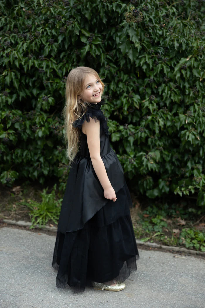 Vestido de bruja traviesa gótica. Miercoles (elegir talla) - Imagen 4