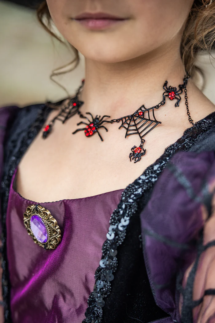 Collar de tela enredada 🎃 - Imagen 3