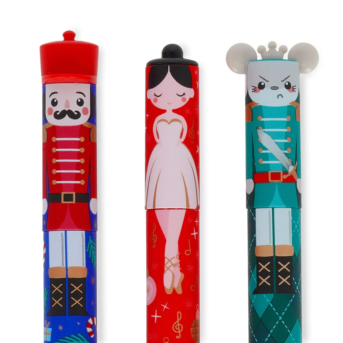 Set de 3 Bolígrafos de Gel Borrables - The Nutcracker - Erasable Pen. Legami - Imagen 12