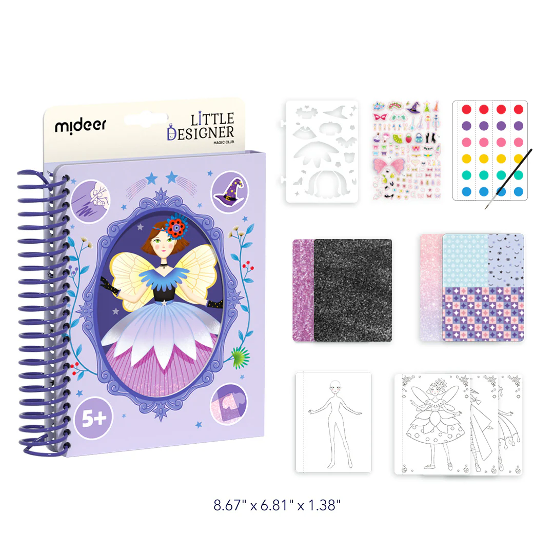 Cuaderno creativo del pequeño diseñador – Club Mágico - Imagen 5
