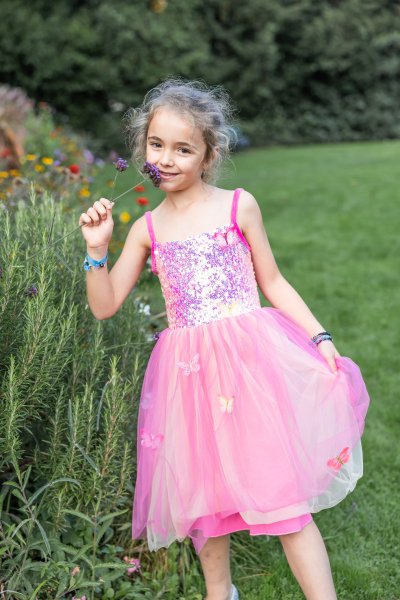 Vestido Butterfly Bliss, rosa fuerte .greatpretenders. Elegir talla - Imagen 3
