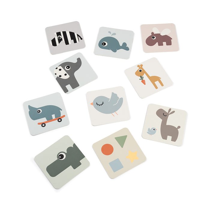 Cartas contraste bebes - 10 unidades - Deer friends - Mezcla color - Imagen 7
