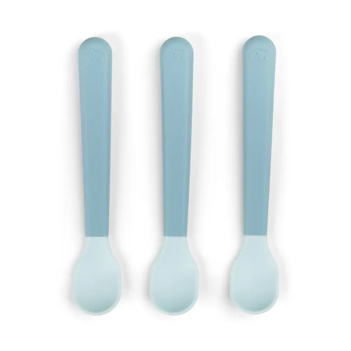 Pack de 3 cucharas para bebé Foodie - Azul - Imagen 5