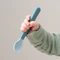 Pack de 3 cucharas para bebé Foodie - Azul - Imagen 2