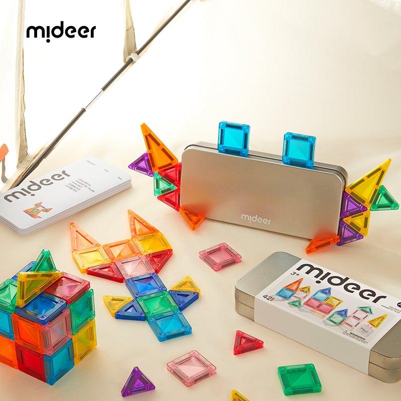 Bloques magnéticos de mideer – set mini - Imagen 4